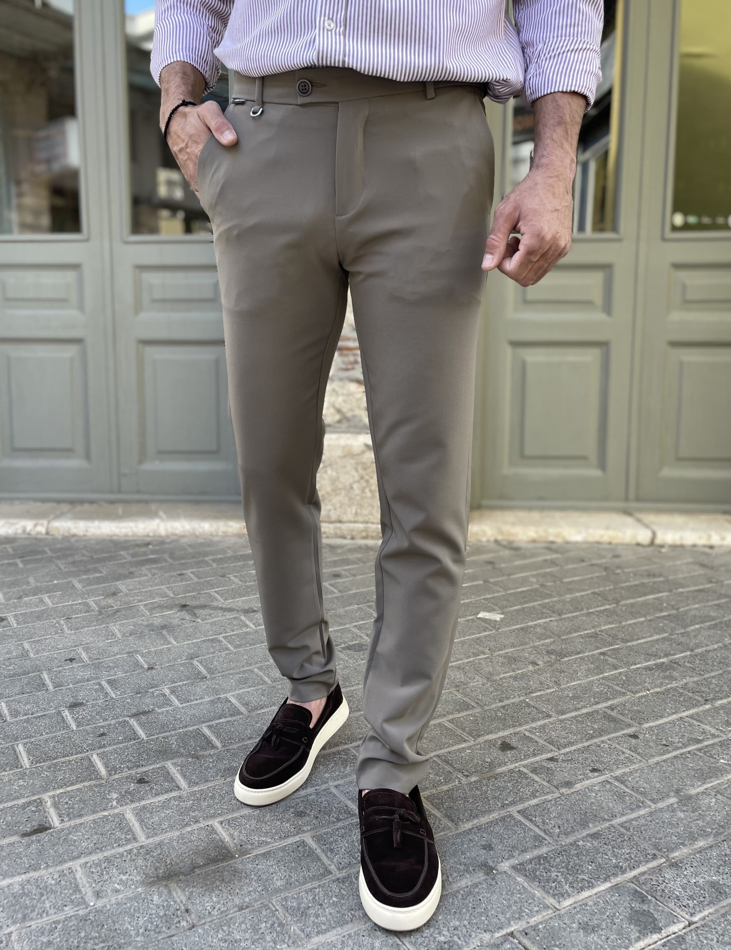 JOGGERMEN Joggermen ανδρικό πούρο υφασμάτινο παντελόνι 2014P